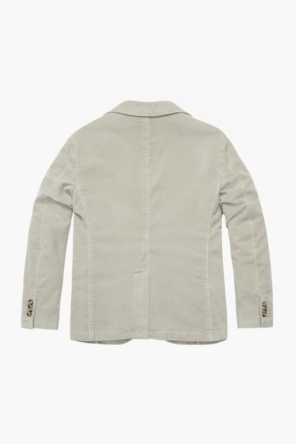 면 혼방 가먼트다잉 102 베이지 테일러드 자켓