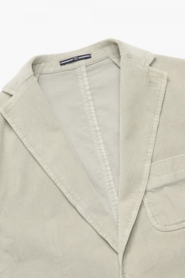 면 혼방 가먼트다잉 102 베이지 테일러드 자켓