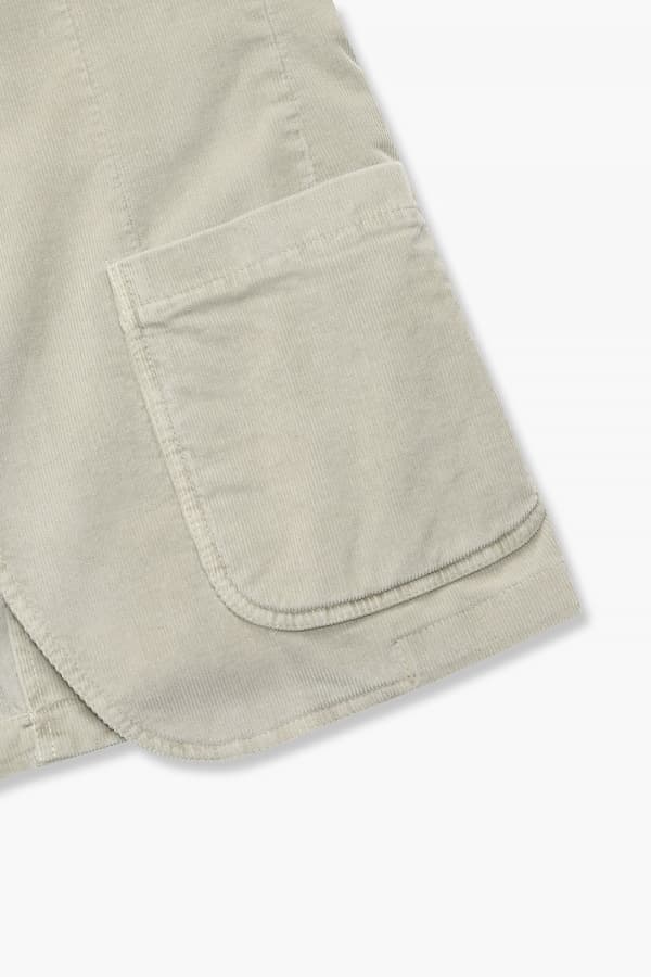 면 혼방 가먼트다잉 102 베이지 테일러드 자켓