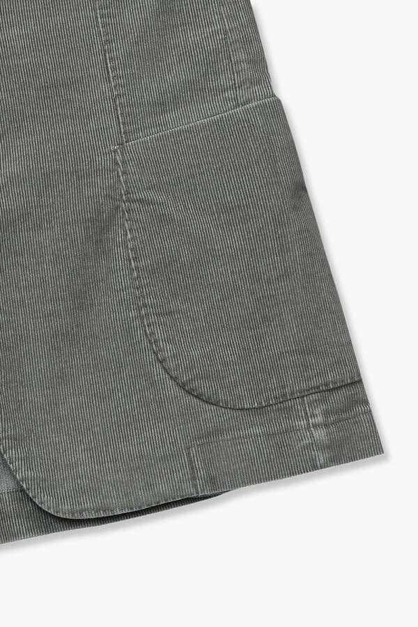 코튼 코듀로이 908 다크그레이 테일러드 자켓