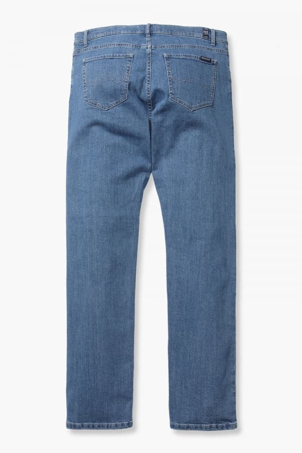 중청 데님 스트레이트 401 블루 캐주얼 팬츠