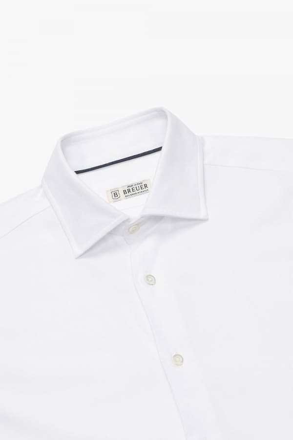 코튼 베이직 플란넬 310 화이트 셔츠