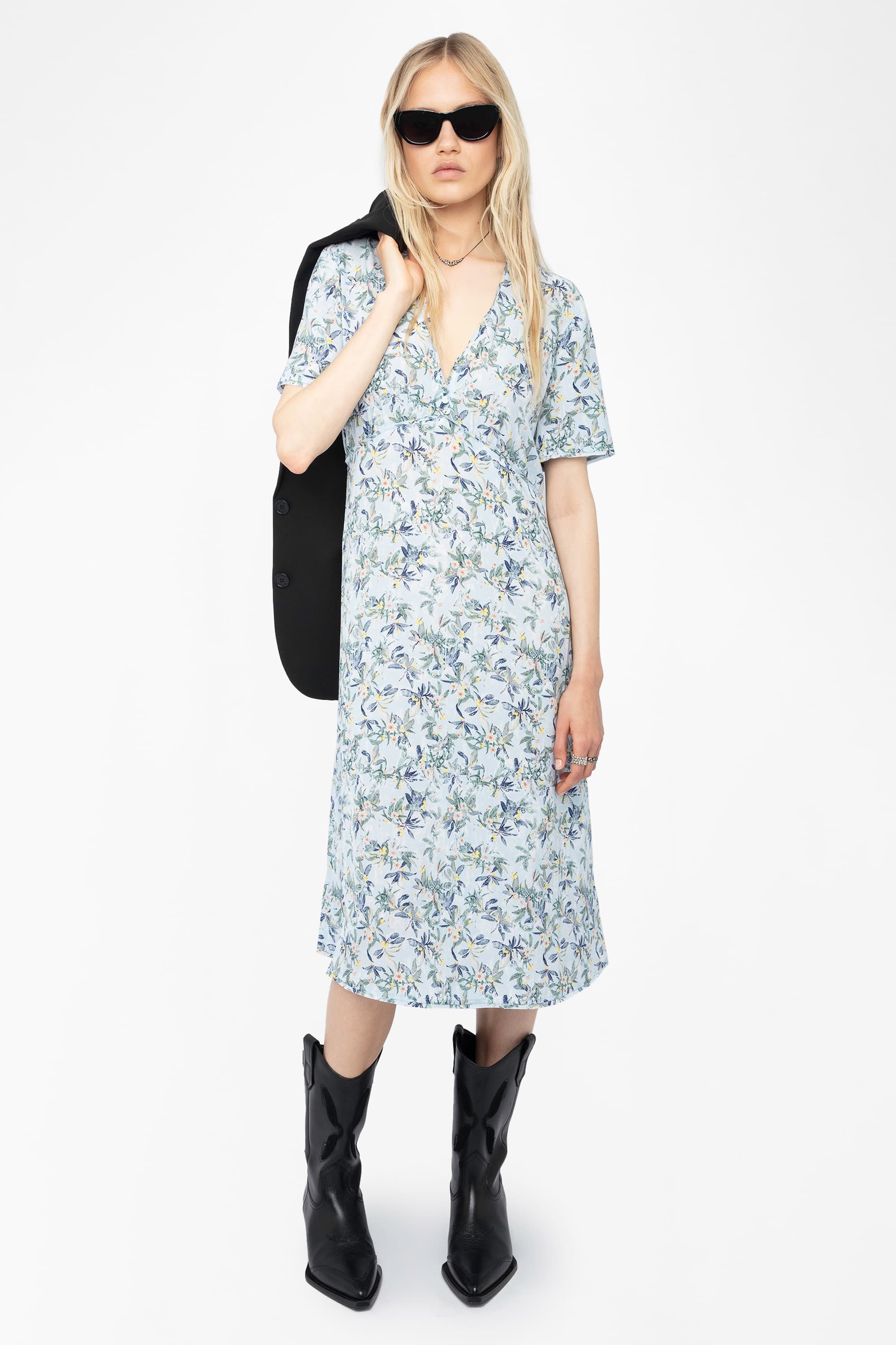 Rhodral Flower Dress