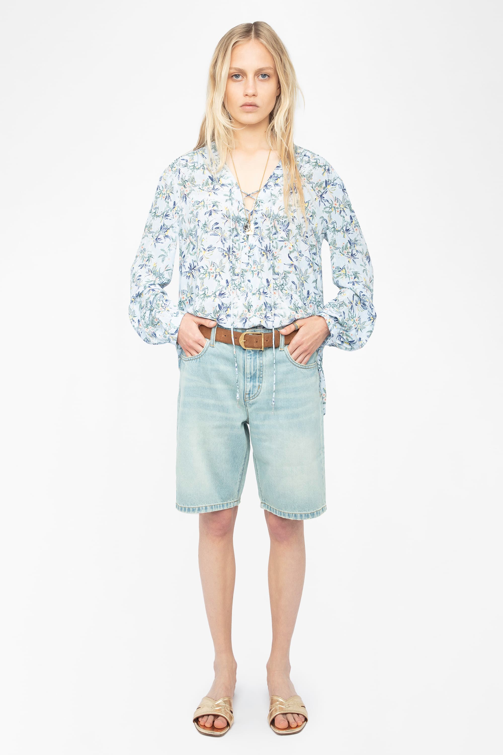 Tamela Flower Blouse