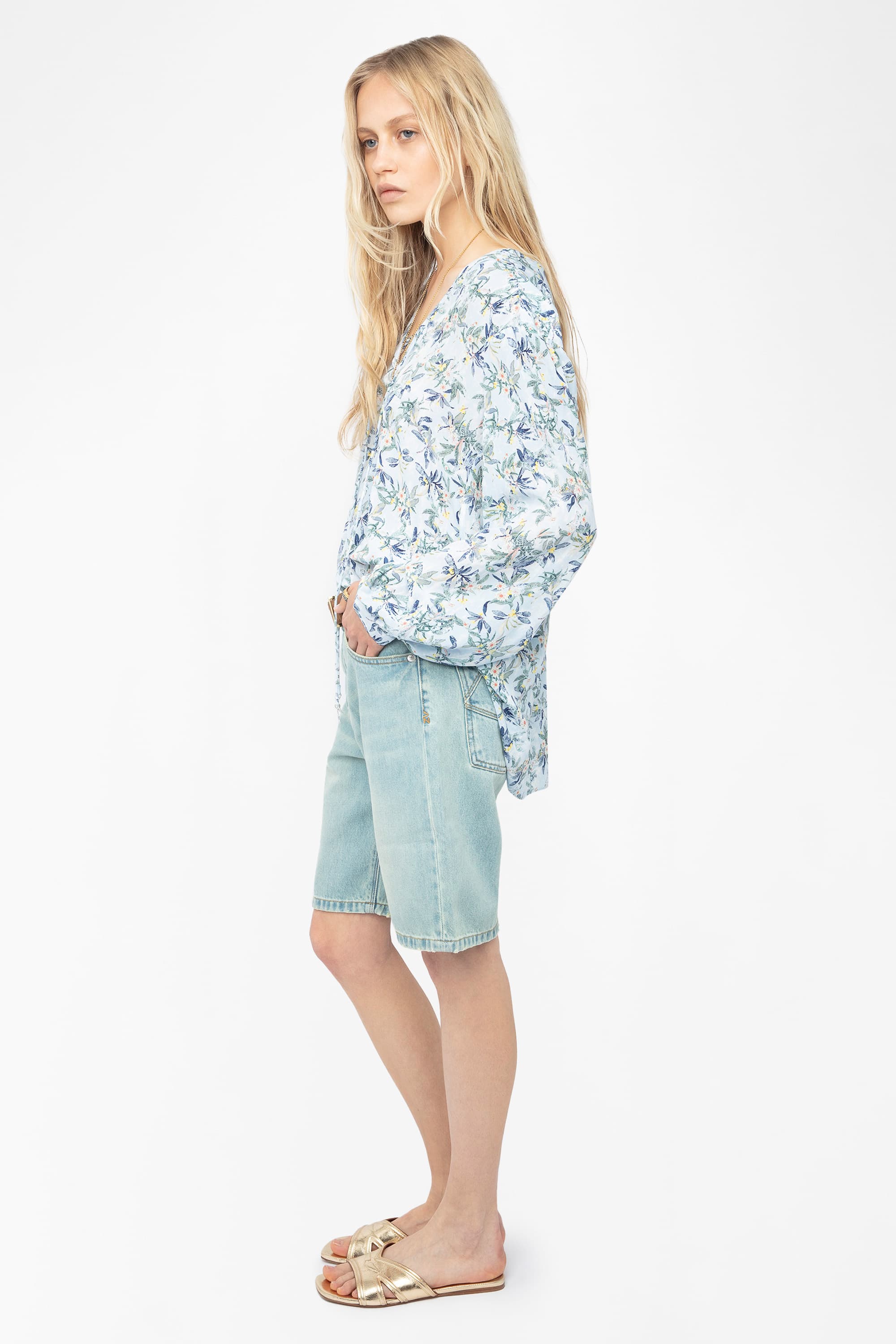 Tamela Flower Blouse